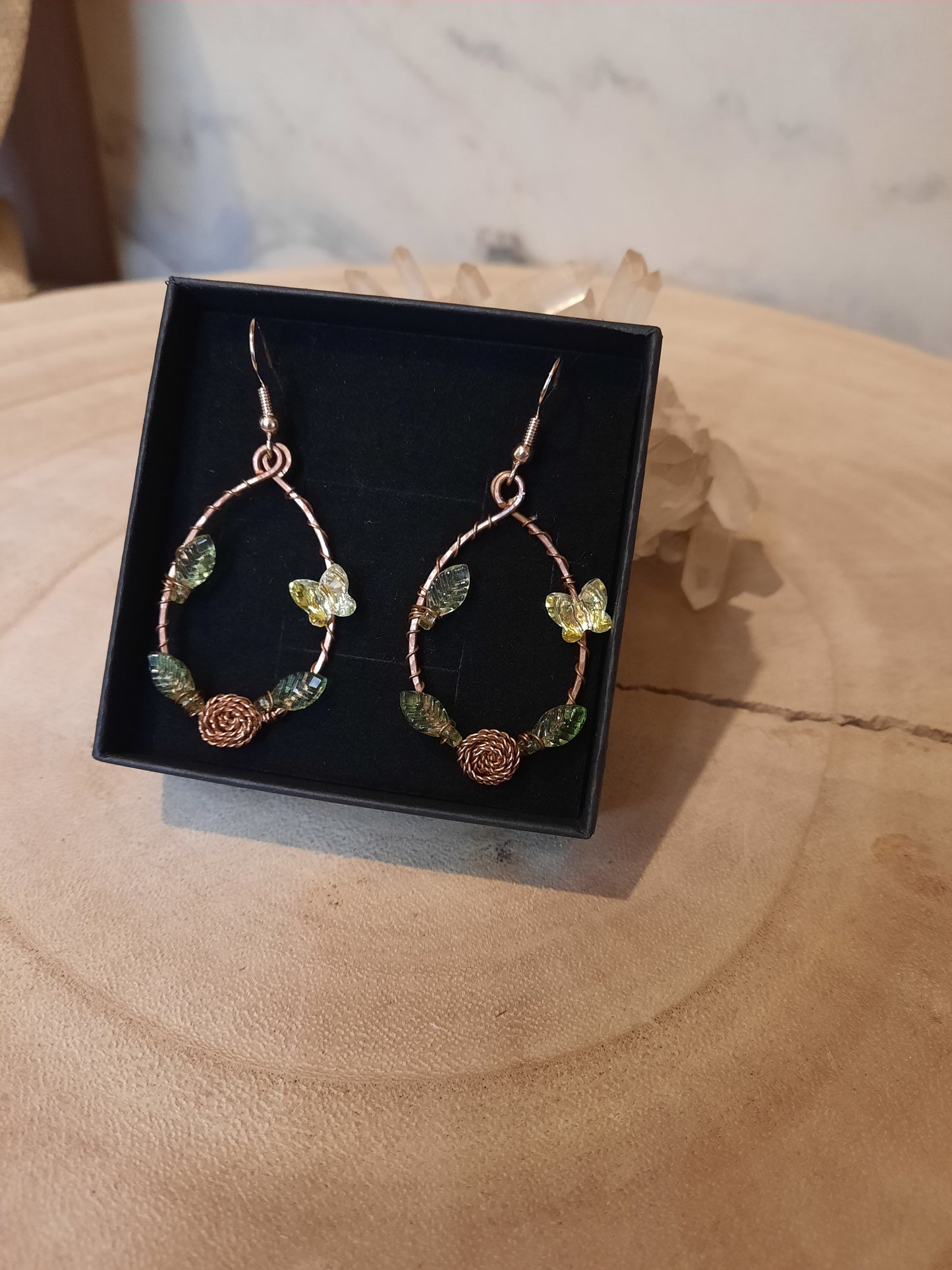 Elements by Swarovski Butterfly Earrings