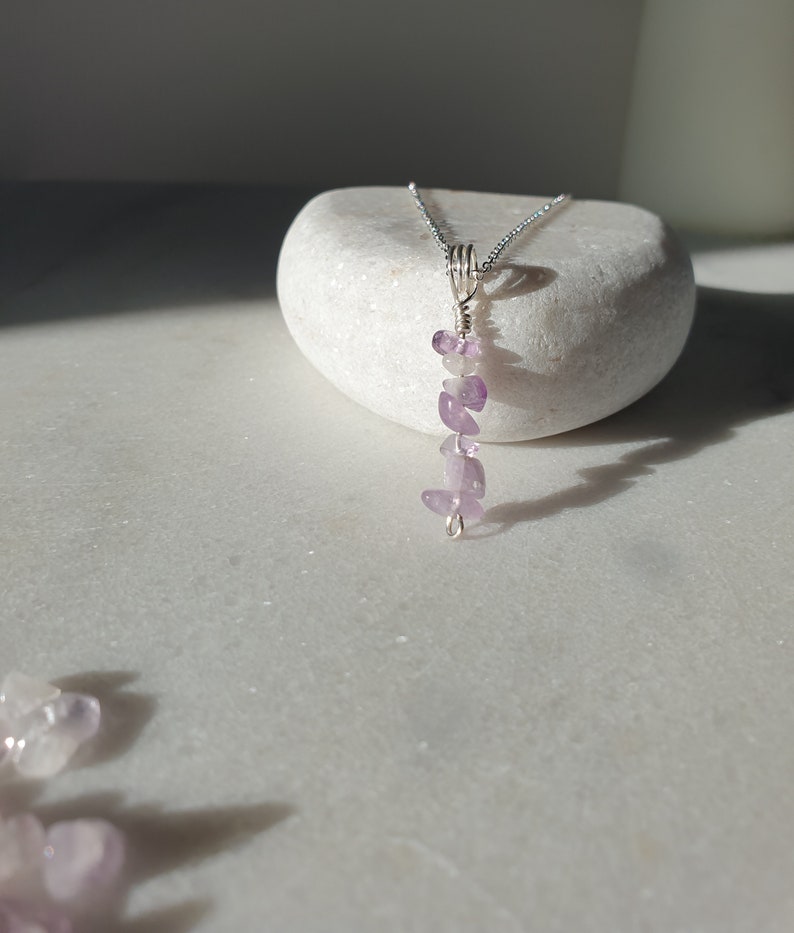 Amethyst jewellery set