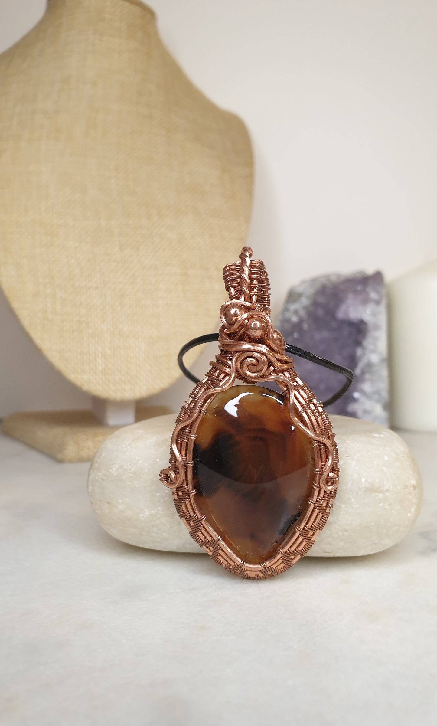 Montana Agate Pendant