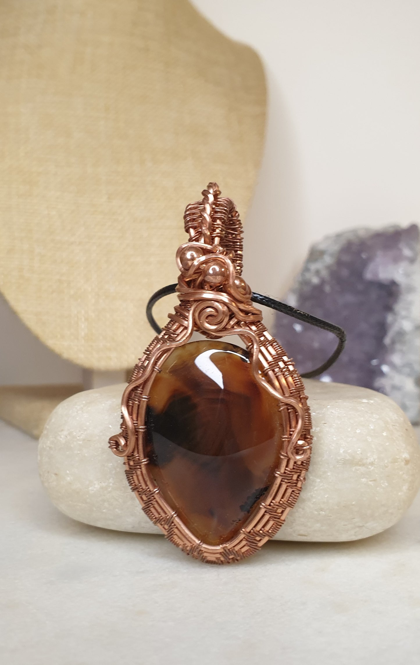 Montana Agate Pendant