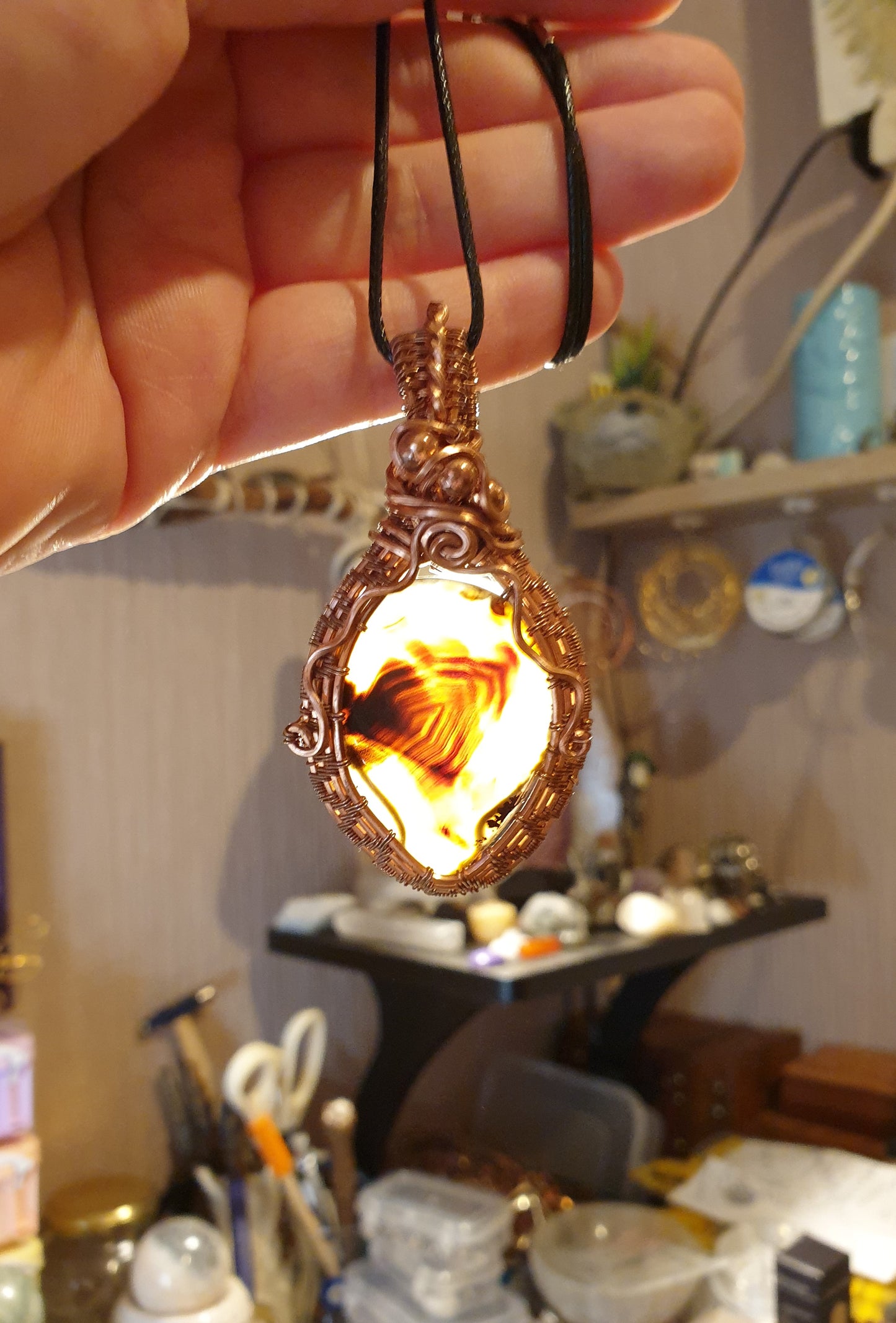 Montana Agate Pendant