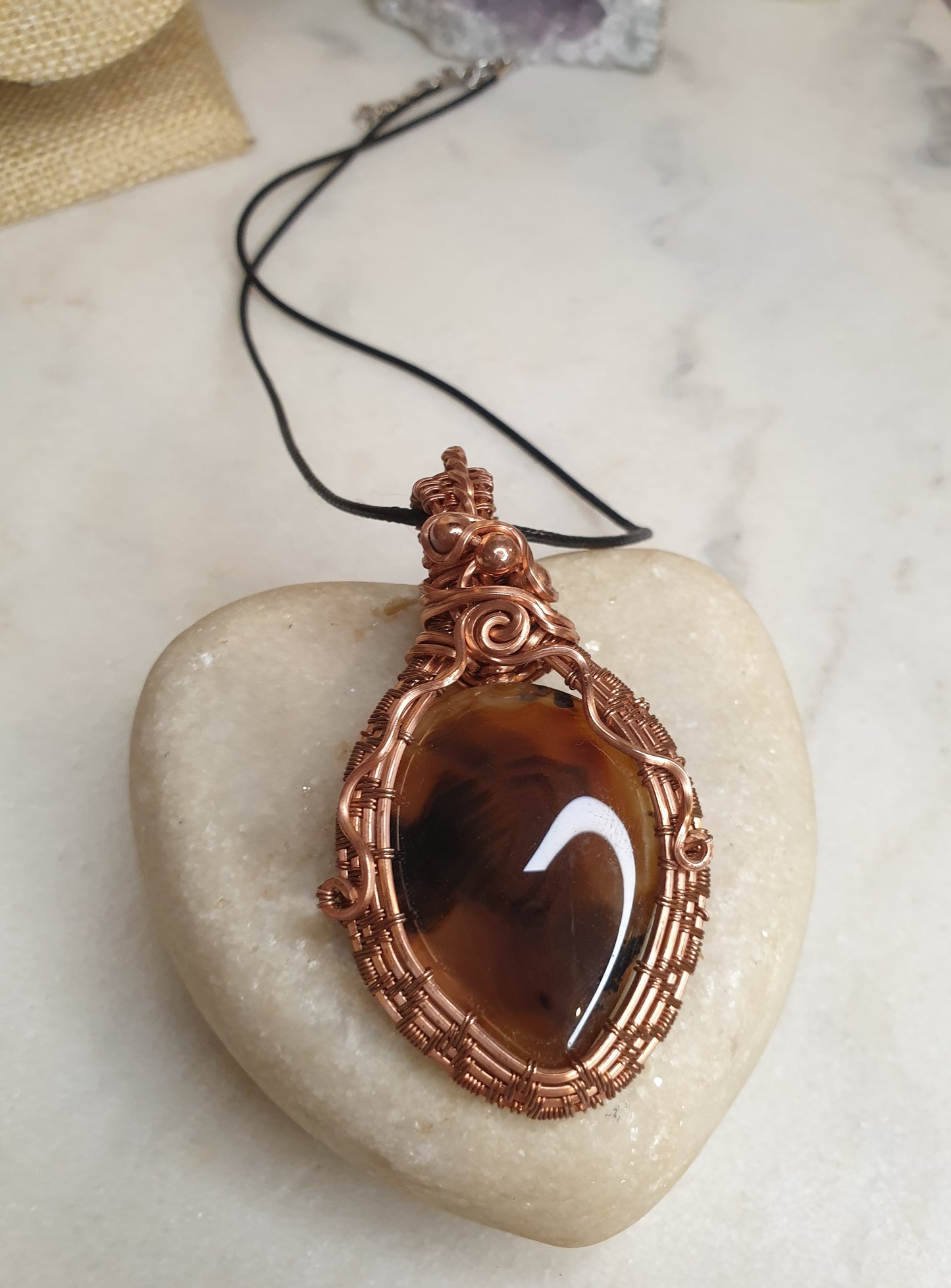 Montana Agate Pendant