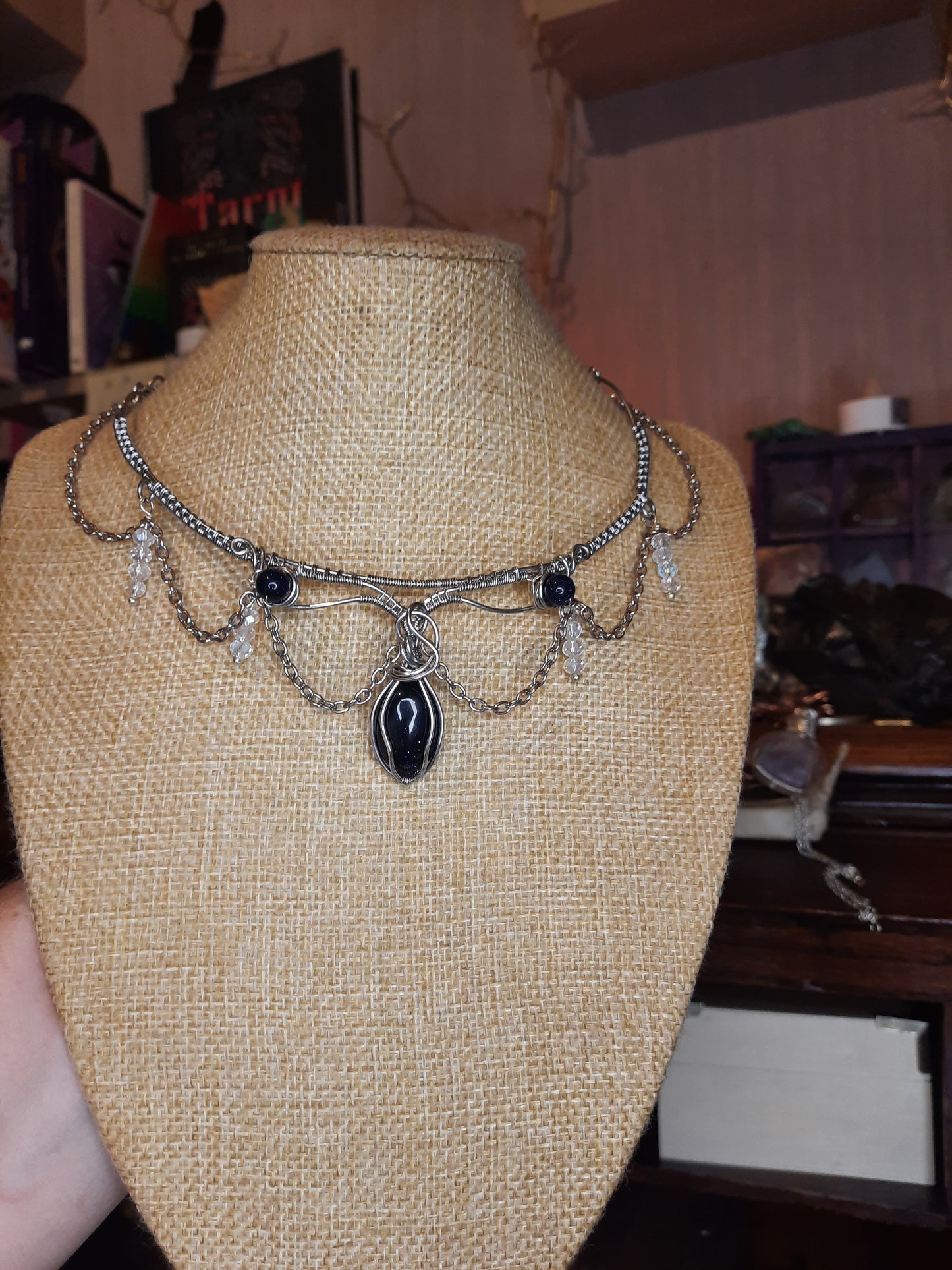 Blue Sandstone Choker