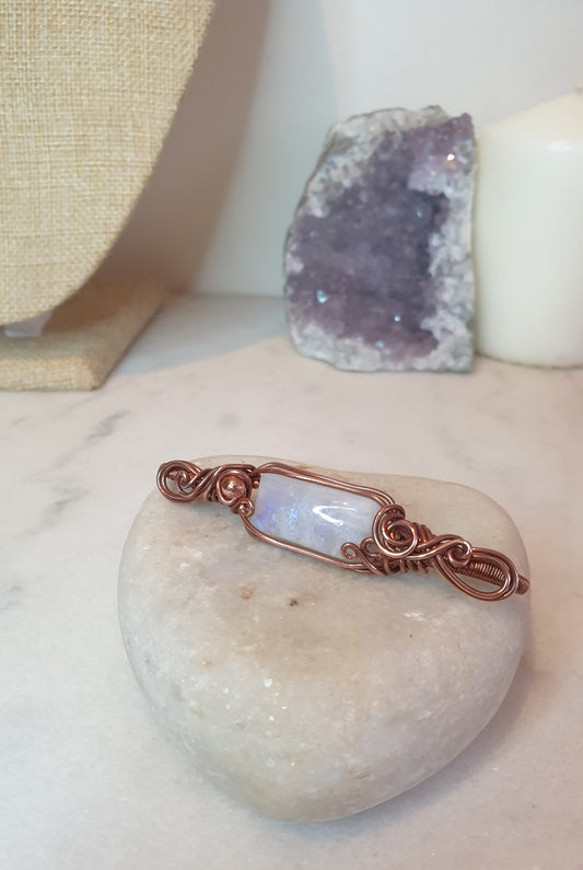 Rainbow Moonstone Pendant/Bracelet