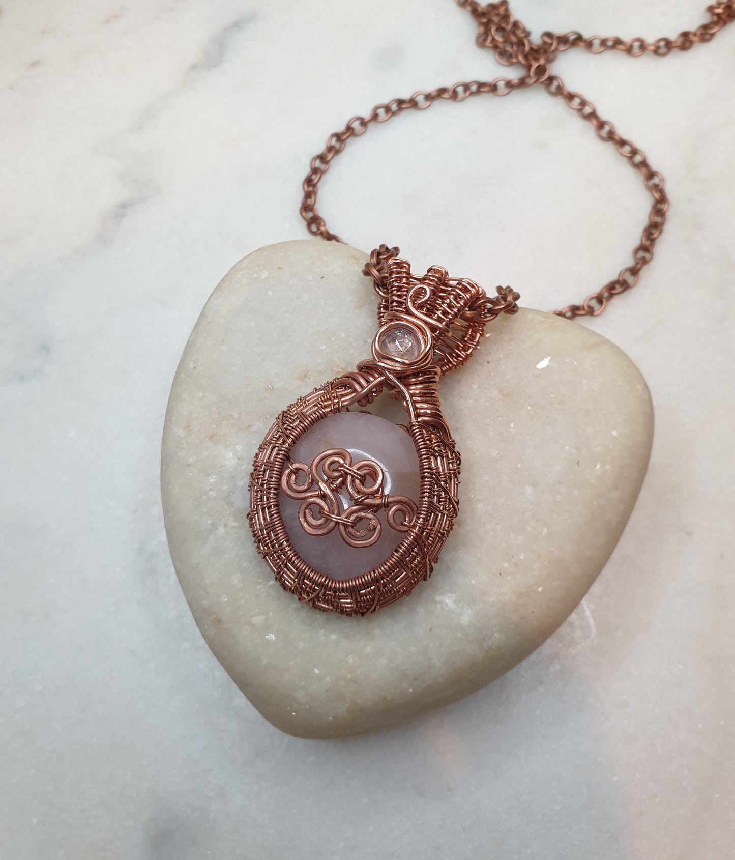 Serch Bythol Rose Quartz Pendant