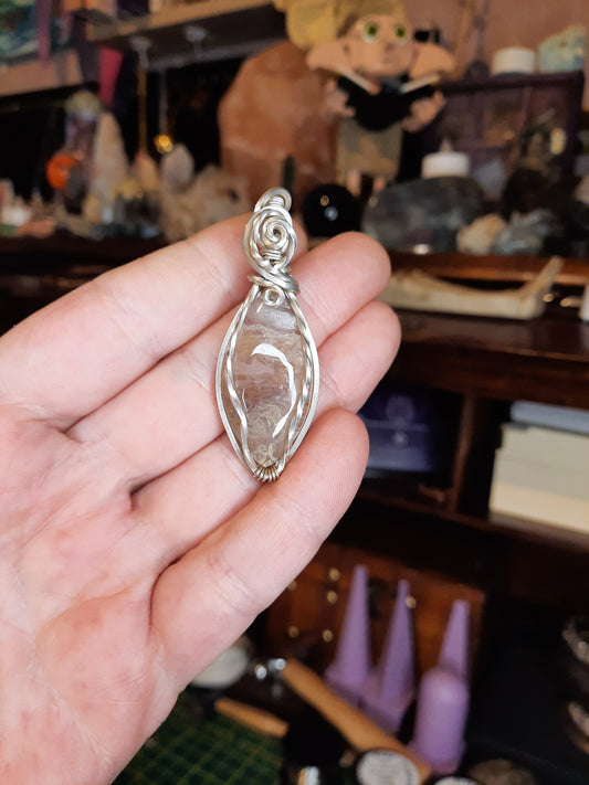 Moss Agate Pendant